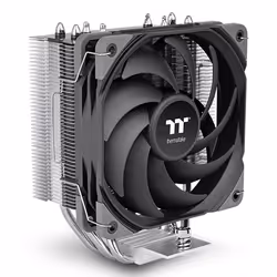 Thermaltake UX400, Refroidisseur d'air, 12 cm, 700 tr/min, 1800 tr/min, Noir, Argent