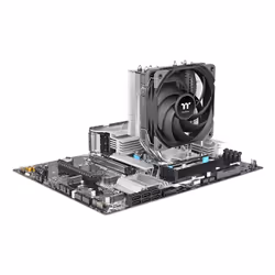 Thermaltake UX400 Processeur Refroidisseur d'air 12 cm Noir, Argent 1 pièce(s) - Vue supplémentaire 5