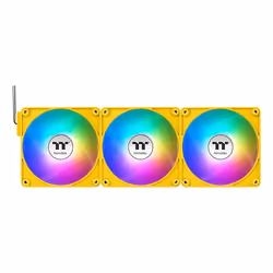 Thermaltake CT120 EX Reverse ARGB Sync PC Boitier PC Ventilateur 12 cm Jaune 3 pièce(s) - Vue supplémentaire 3