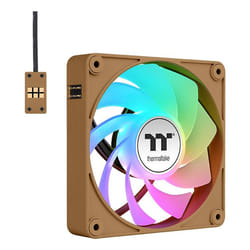 Thermaltake CT120 EX Reverse ARGB Sync PC Boitier PC Ventilateur 12 cm Marron, Sable 3 pièce(s)