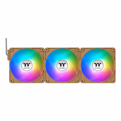 Thermaltake CT120 EX Reverse ARGB Sync PC Boitier PC Ventilateur 12 cm Marron, Sable 3 pièce(s) - Vue supplémentaire 3