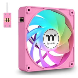 Thermaltake CL-F225-PL12PK-A système de refroidissement d’ordinateur Boitier PC Refroidisseur d'air 12 cm Rose 3 pièce(s)