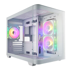 FSP S380-WA Micro Tower Blanc
