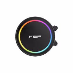 FSP AE24-B Processeur Refroidisseur de liquide tout-en-un 12 cm Noir 1 pièce(s) - Vue supplémentaire 3