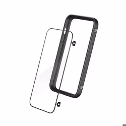 Pack Gamer pour iPhone 16 Pro Protection Écran / Coque Bumper Rhinobuff Rhinoshield Noir