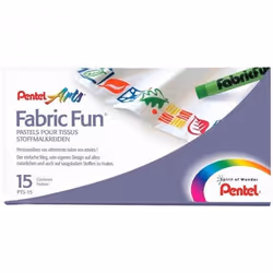 Pentel Fabric Fun, 15 pièce(s)