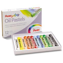 Pentel PHN-12 pastel Pastel à l’huile Multicolore 12 pièce(s)