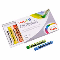 Pentel PHN-12 pastel Pastel à l’huile Multicolore 12 pièce(s)