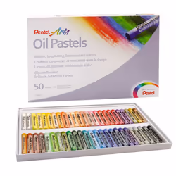 Pentel PHN-50 pastel Pastel à l’huile Multicolore 50 pièce(s)