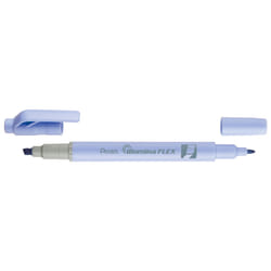 Pentel Illumina Flex marqueur 1 pièce(s) Pointe fine/biseautée Bleu