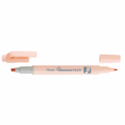 Pentel Illumina Flex, 1 pièce(s), Orange, Pointe fine/biseautée, Orange, Pastel Orange, Rond