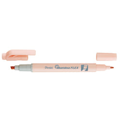 Pentel Illumina Flex marqueur 1 pièce(s) Pointe fine/biseautée Orange