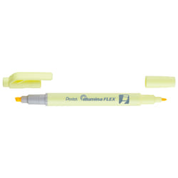 Pentel Illumina Flex marqueur 1 pièce(s) Pointe fine/biseautée Jaune