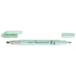 Pentel Illumina Flex marqueur 1 pièce(s) Pointe fine/biseautée Vert clair