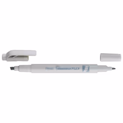 Pentel Illumina Flex, 1 pièce(s), Gris clair, Pointe fine/biseautée, Gris, Pastel Grey, Rond