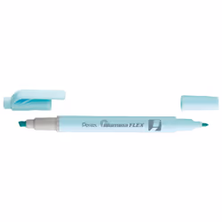 Pentel Illumina Flex, 1 pièce(s), Bleu clair, Pointe fine/biseautée, Bleu, Sky Blue, Rond