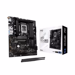 Asrock B860 Pro-A WiFi, Intel, LGA 1851 (Socket V1), DDR5-SDRAM, 256 Go, DIMM, Double canal