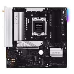 Asrock B850M Pro RS WiFi, AMD, Emplacement AM5, AMD Ryzen 7000 Series, AMD Ryzen 8000 Series, AMD Ryzen 9000 Series, Emplacem ...