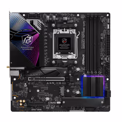 Asrock Phantom Gaming B850M Riptide WiFi, AMD, Emplacement AM5, AMD Ryzen 7000 Series, AMD Ryzen 8000 Series, AMD Ryzen 9000 ...