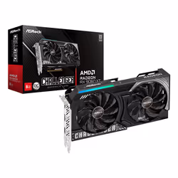 Asrock RX 9060 XT Challenger 8 GB OC AMD Radeon RX 9060 XT 8 Go GDDR6 - Vue supplémentaire 6
