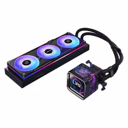 Asrock Phantom Gaming 360 LCD Processeur Kit de refroidissement du liquide 12 cm Noir - Vue supplémentaire 5