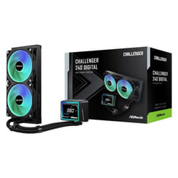 Refroidissement - ventilation - watercooling Asrock liquid cooling system challenger 240 digital 240mm