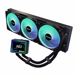 Asrock Challenger 360 Digital Processeur Kit de refroidissement du liquide 12 cm Noir - Vue supplémentaire 2