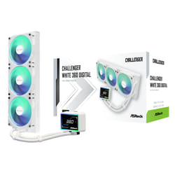 Asrock Challenger White 360 Digital Processeur Kit de refroidissement du liquide 12 cm Blanc