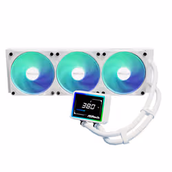 Asrock Challenger White 360 Digital Processeur Kit de refroidissement du liquide 12 cm Blanc - Vue supplémentaire 3