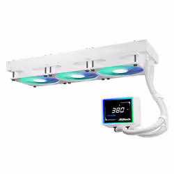 Asrock Challenger White 360 Digital Processeur Kit de refroidissement du liquide 12 cm Blanc - Vue supplémentaire 4