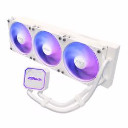 Asrock Pro White 360 ARGB Processeur Refroidisseur de liquide tout-en-un 12 cm Blanc - Vue supplémentaire 2