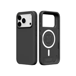 RHINOSHIELD Coque Smartphone iPhone 17 Pro compatible MagSafe - Protection antichoc militaire renforcée, design mince et léger en Noir