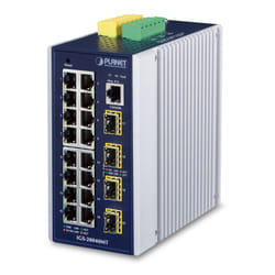 PLANET IGS-20040MT commutateur réseau Géré L2+ Gigabit Ethernet (10/100/1000) Bleu, Blanc