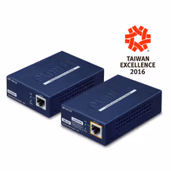PLANET LRP-101U-KIT, Émetteur et récepteur réseau, 500 m, Cat5e, Cat6, Cat6a, Cat6e, Cat7, 10,100 Mbit/s, 10/100Base-T(X), IE ...