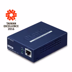 PLANET LRP-101U-KIT prolongateur réseau Émetteur et récepteur réseau Bleu 10, 100 Mbit/s