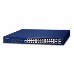 PLANET FGSW-2624HPS4, Géré, L2/L4, Gigabit Ethernet (10/100/1000), Connexion Ethernet, supportant l'alimentation via ce port  ...