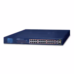 PLANET FGSW-2622VHP, Non-géré, L2, Fast Ethernet (10/100), Connexion Ethernet, supportant l'alimentation via ce port (PoE), G ...
