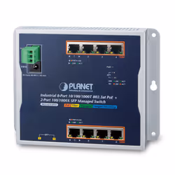 PLANET WGS-4215-8P2S, Géré, Gigabit Ethernet (10/100/1000), Connexion Ethernet, supportant l'alimentation via ce port (PoE),  ...