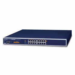 PLANET UPOE-800G, Géré, Gigabit Ethernet (10/100/1000), Connexion Ethernet, supportant l'alimentation via ce port (PoE), Gril ...