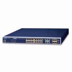 PLANET GS-4210-16P4C, Géré, L2/L4, Gigabit Ethernet (10/100/1000), Connexion Ethernet, supportant l'alimentation via ce port  ...