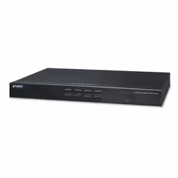 PLANET 8-Port Combo IP KVM Switch:, 2048 x 1536 pixels, Grille de montage, 1U, Noir
