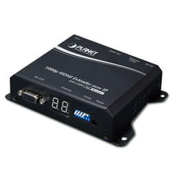 PLANET IHD-210PR extension audio/video Récepteur AV Noir