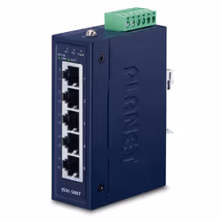 PLANET ISW-500T, Non-géré, Fast Ethernet (10/100), Full duplex, Montage mural