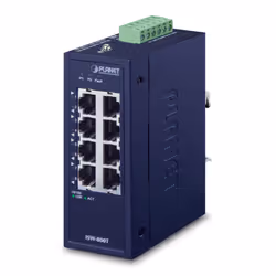 PLANET ISW-800T, Non-géré, L2, Fast Ethernet (10/100), Full duplex, Montage mural