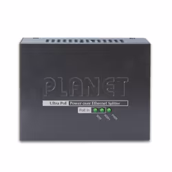 PLANET POE-172S séparateur voix-données Noir Connexion Ethernet, supportant l'alimentation via ce port (PoE) - Vue supplémentaire 2