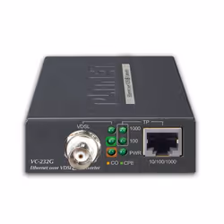 PLANET VC-232G convertisseur de support réseau 300 Mbit/s Noir