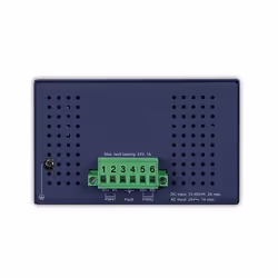 PLANET ISW-1600T commutateur réseau Non-géré Fast Ethernet (10/100) Bleu - Vue supplémentaire 3
