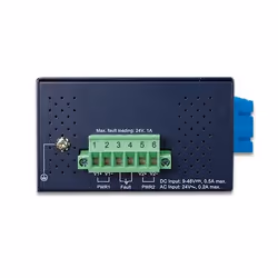 PLANET IFB-244-MLC convertisseur de support réseau 1300 nm Multimode Bleu