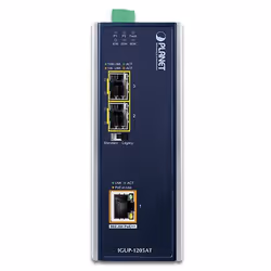PLANET IGUP-1205AT convertisseur de support réseau 1000 Mbit/s Multimode, Monomode Bleu