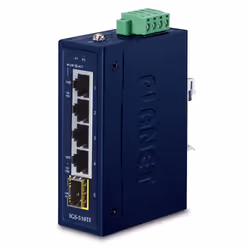 PLANET IGS-510TF, Non-géré, Gigabit Ethernet (10/100/1000), Full duplex, Montage mural